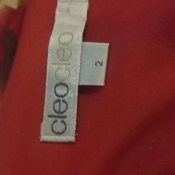 Cleo Cleo Size 2 Multi-color Embellished Sleeveless Dress - Picture 6 of 7